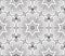 Seamless Abstract Tribal Pattern. Hand Drawn Ethnic Texture. Vec