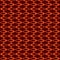 Seamless abstract vector pattern design in maroon and orange design