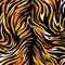 Seamless abstract wild exotic animal print.Leopard, zebra,gepard, tiger striped pattern.