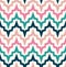 Seamless abstract zigzag wave pattern