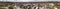 Seamless aerial 360 degree panorama of downtown Asheville, North