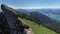 Seamless aerial of Schafberg summit, Upper Austria