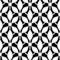 Seamless Aesthetic Pattern with Abstract Crystals