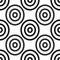 Seamless African Adinkra Pattern - black and white digital art ritual symbols and screen printing nations and tribes Akans of