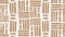 seamless african doodle stripes drawing pattern, Vector hand drawn brown on white background, texture old ornament decoration