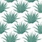 Seamless agave cactus pattern