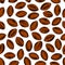 Seamless american football and rugby balls pattern