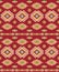 Seamless American Indians tribal pattern