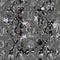 Seamless Anthracite Snake Animal Skin Texture Pattern Vector. Gray snake leather design for textile fabric print.