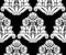 Seamless antique damask pattern