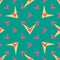 Seamless arrow pattern. Endless geometrical background. Check sign.