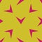 Seamless arrow pattern. Endless geometrical background. Check sign.