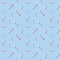 Seamless Arrows In The Skies Pattern