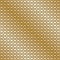 Seamless Art Deco gold intersecting circle pattern background