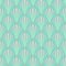 Seamless  art deco pattern in nautical style, delicate mint pink