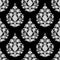 Seamless Asian damask wallpaper pattern