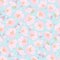 Seamless background with apple blossom