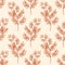 Seamless background with autumn leaf doodles, bright background. Luxury pattern for creating textiles, wallpaper, paper. Vintage.