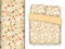 Seamless background. Beige bedding with a seamless pattern concept for design of fabric and paper for printing