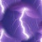 Seamless background with bright lightning bolts on a blue background. Purple seamless abstraction with a pattern.