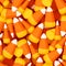 Seamless background with candy corn.