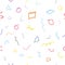 Seamless Background - Childish Pastel color, Abstract Streak shape for background, backdrop, Cover, wrapping paper or other