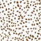 Seamless background with coffee beans