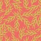Seamless background exotic florals neon colors