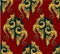 Seamless background with gold dragons. for the heroic saga or the knightly epos