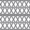 Seamless Background from gray and black braided cord