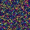 Seamless background with many colorfull tiny pieces confetti