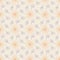 Seamless background pattern with repeating flowers and leaves