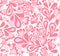 Seamless background pink splash pattern. Vector