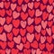 Seamless background. Romance, love concept. Decorative pattern vector illustration