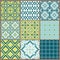 Seamless backgrounds Collection - Vintage Tile