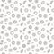 Seamless bacteria pattern. Vector microbiology illustration