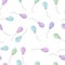 Seamless balloon pattern. Party background