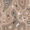 Seamless banded agate geode marble rock surface pattern design for print