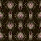 Seamless beautiful antique pattern ornament. Geometric background design. Vector repeating texture.