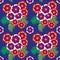 seamless beautiful floral pattern for wallpaper, textile pattern, wrapping paper ,floor carpet, vector art