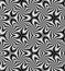 Seamless Beautiful Monochrome Curls Pattern. Monochrome Geometric Abstract Background. Suitable for textile, fabric and packaging