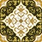 Seamless beige, yellow and white floral wallpaper