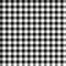 Seamless Black Checkered Fabric Pattern Background Texture