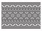 Seamless black geometric pattern, belt.