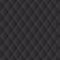 Seamless black padded upholstery pattern background