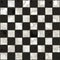 Seamless black and white checkered texture
