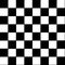Seamless black and white checkered tiles