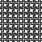 Seamless black and white ellipse pattern