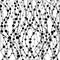 Seamless black-and-white pattern