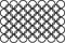 Seamless black-and-white pattern with round